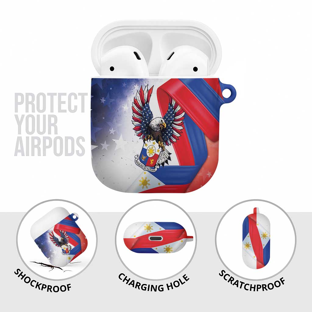 Filipino American History Month AirPods Case Philippines Proud Of My Roots - Wonder Print Shop