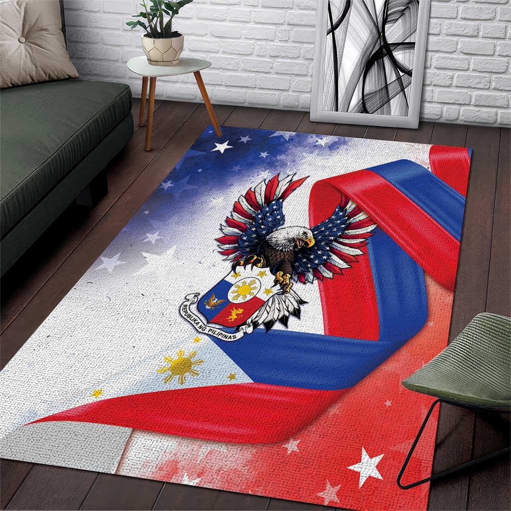 Filipino American History Month Area Rug Philippines Proud Of My Roots - Wonder Print Shop