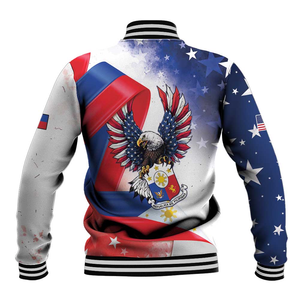 Filipino American History Month Baseball Jacket Philippines Proud Of My Roots - Wonder Print Shop