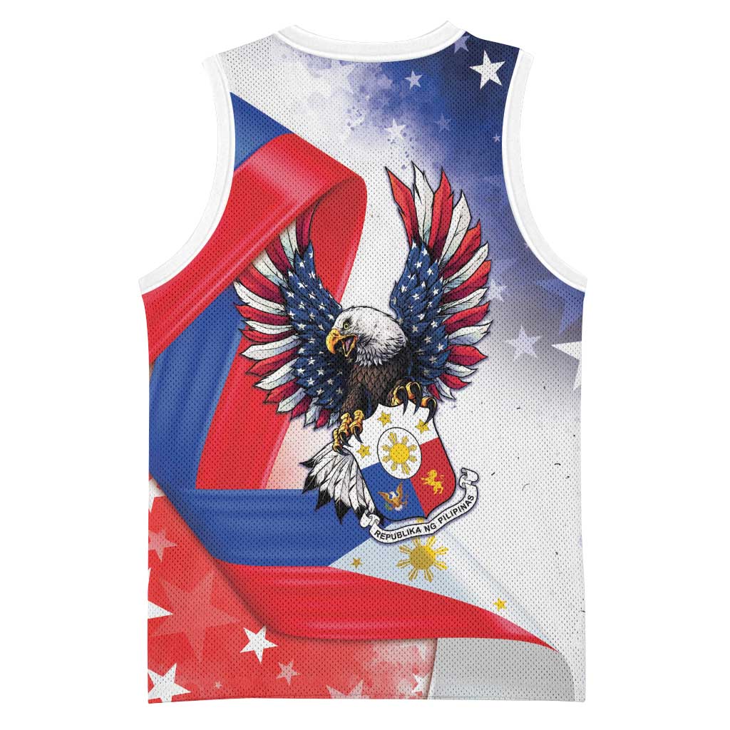 Filipino American History Month Basketball Jersey Philippines Proud Of My Roots - Wonder Print Shop