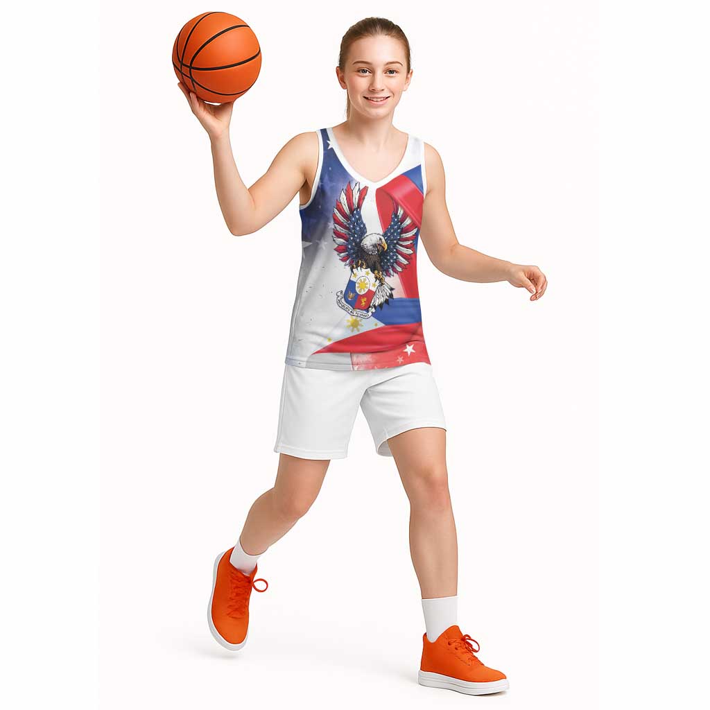 Filipino American History Month Basketball Jersey Philippines Proud Of My Roots - Wonder Print Shop