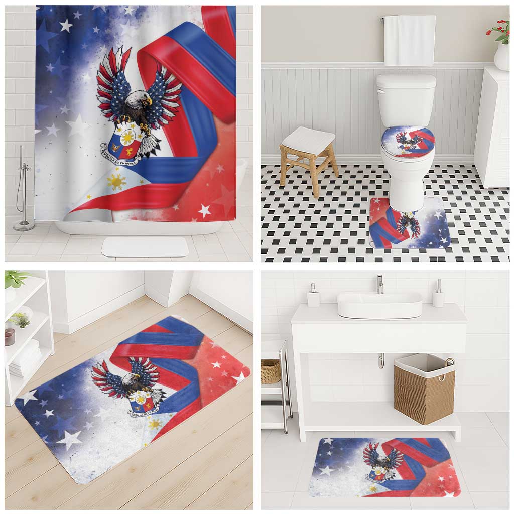 Filipino American History Month Bathroom Set Philippines Proud Of My Roots - Wonder Print Shop