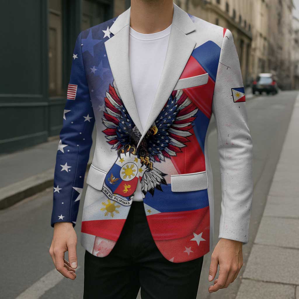 Filipino American History Month Blazer Philippines Proud Of My Roots - Wonder Print Shop
