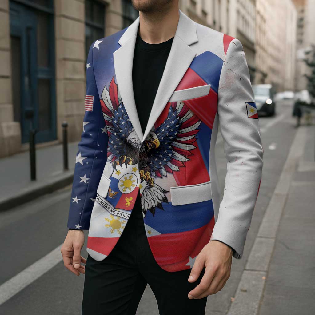 Filipino American History Month Blazer Philippines Proud Of My Roots - Wonder Print Shop