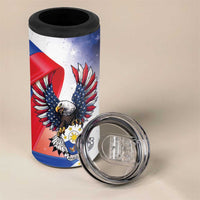 Filipino American History Month 4 in 1 Can Cooler Tumbler Philippines Proud Of My Roots - Wonder Print Shop