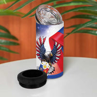 Filipino American History Month 4 in 1 Can Cooler Tumbler Philippines Proud Of My Roots - Wonder Print Shop