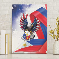 Filipino American History Month Canvas Wall Art Philippines Proud Of My Roots - Wonder Print Shop