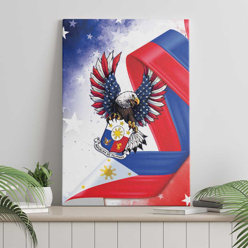 Filipino American History Month Canvas Wall Art Philippines Proud Of My Roots - Wonder Print Shop