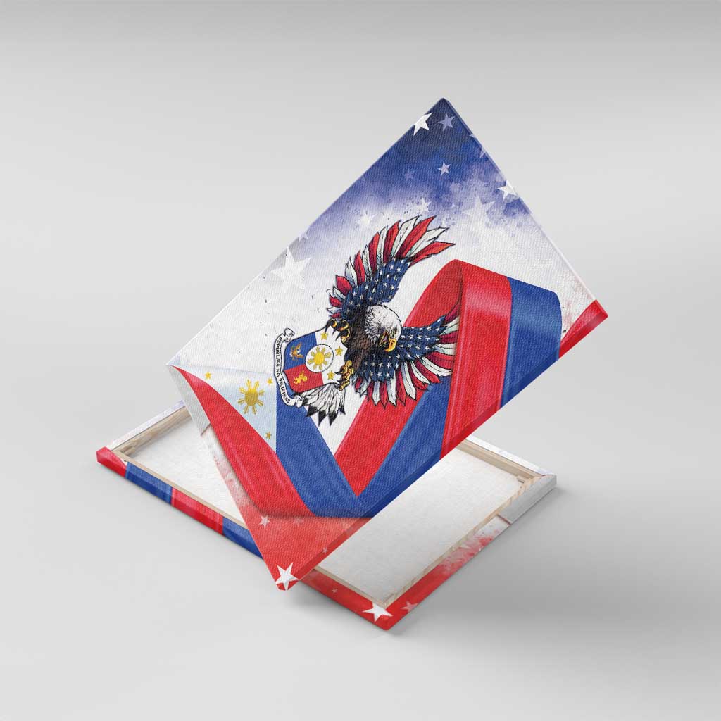 Filipino American History Month Canvas Wall Art Philippines Proud Of My Roots - Wonder Print Shop