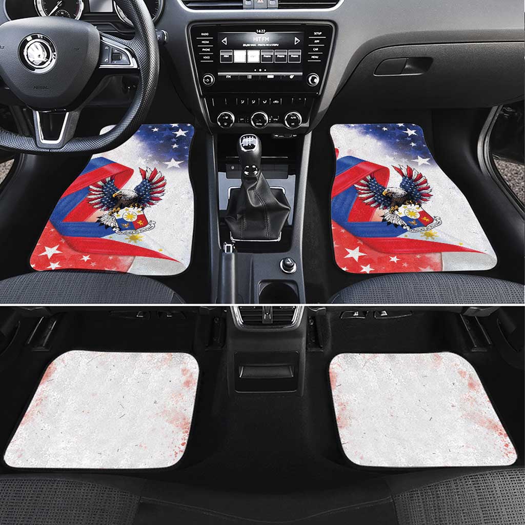 Filipino American History Month Car Mats Philippines Proud Of My Roots - Wonder Print Shop