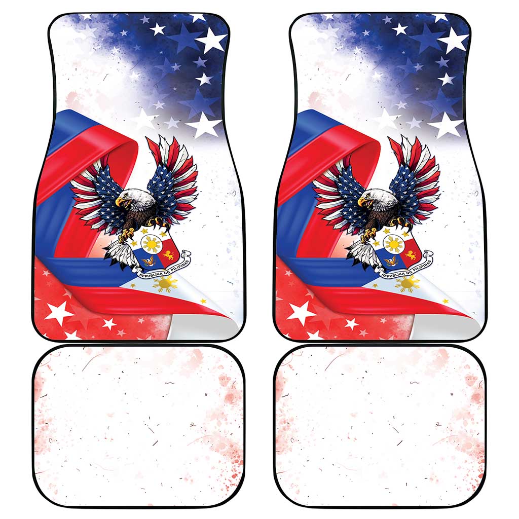 Filipino American History Month Car Mats Philippines Proud Of My Roots - Wonder Print Shop