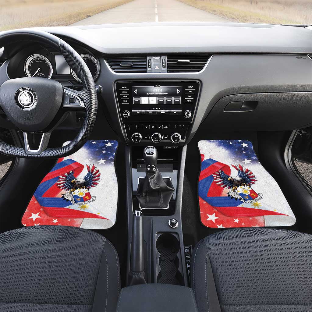 Filipino American History Month Car Mats Philippines Proud Of My Roots - Wonder Print Shop