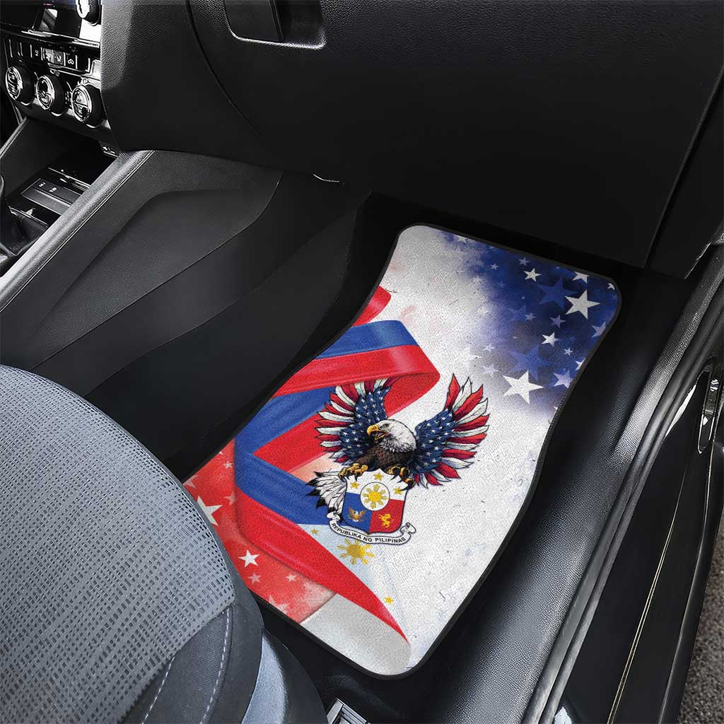 Filipino American History Month Car Mats Philippines Proud Of My Roots - Wonder Print Shop
