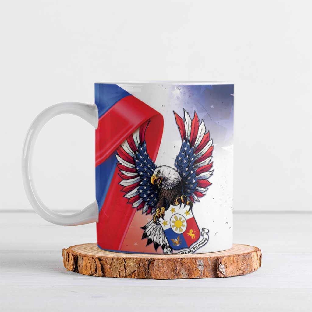 Filipino American History Month Ceramic Mug Philippines Proud Of My Roots - Wonder Print Shop