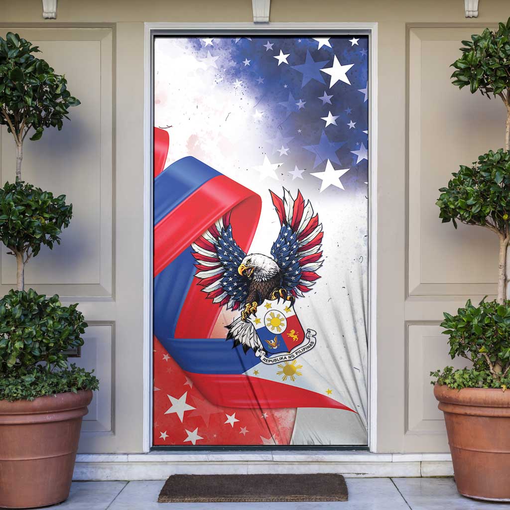 Filipino American History Month Door Cover Philippines Proud Of My Roots - Wonder Print Shop