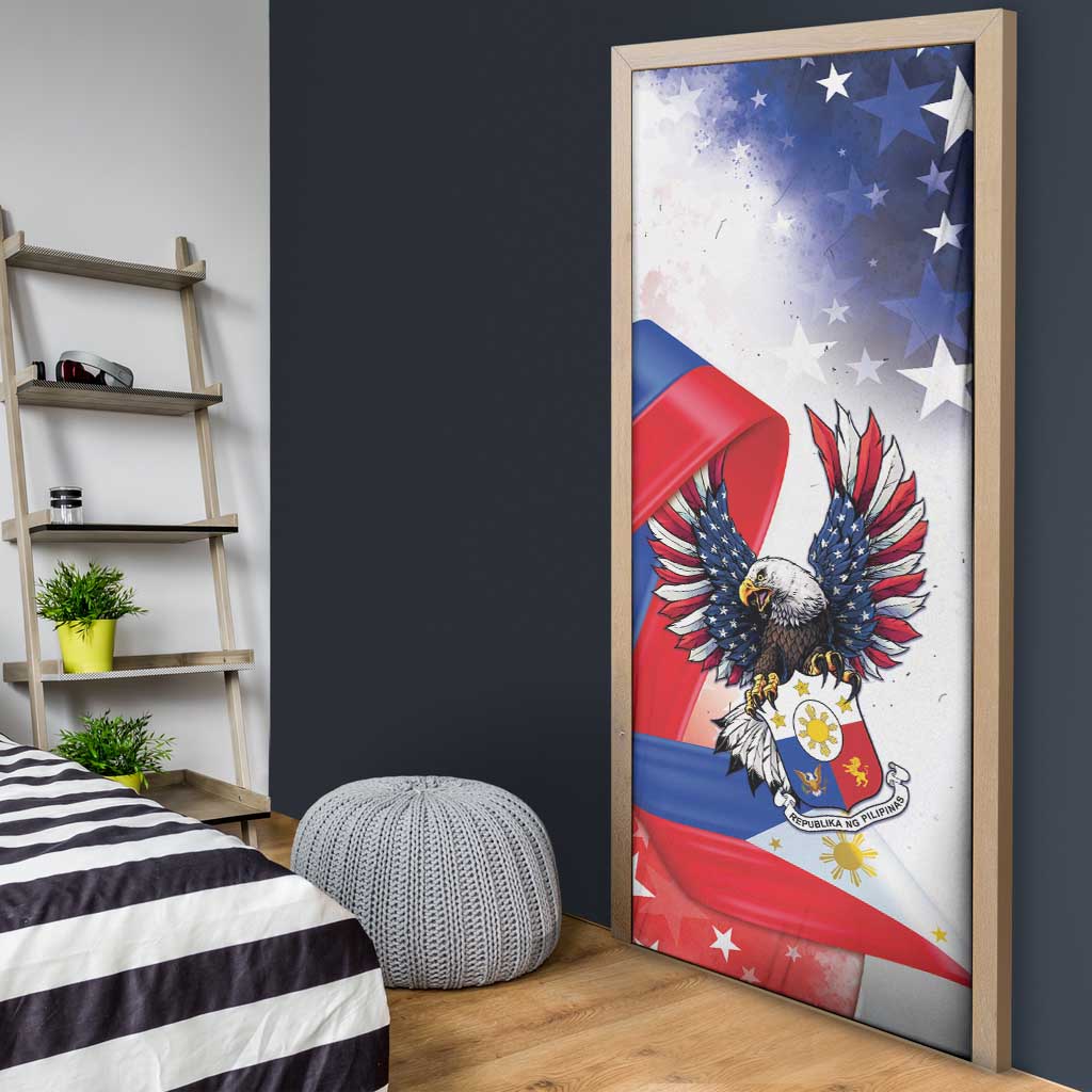 Filipino American History Month Door Cover Philippines Proud Of My Roots - Wonder Print Shop