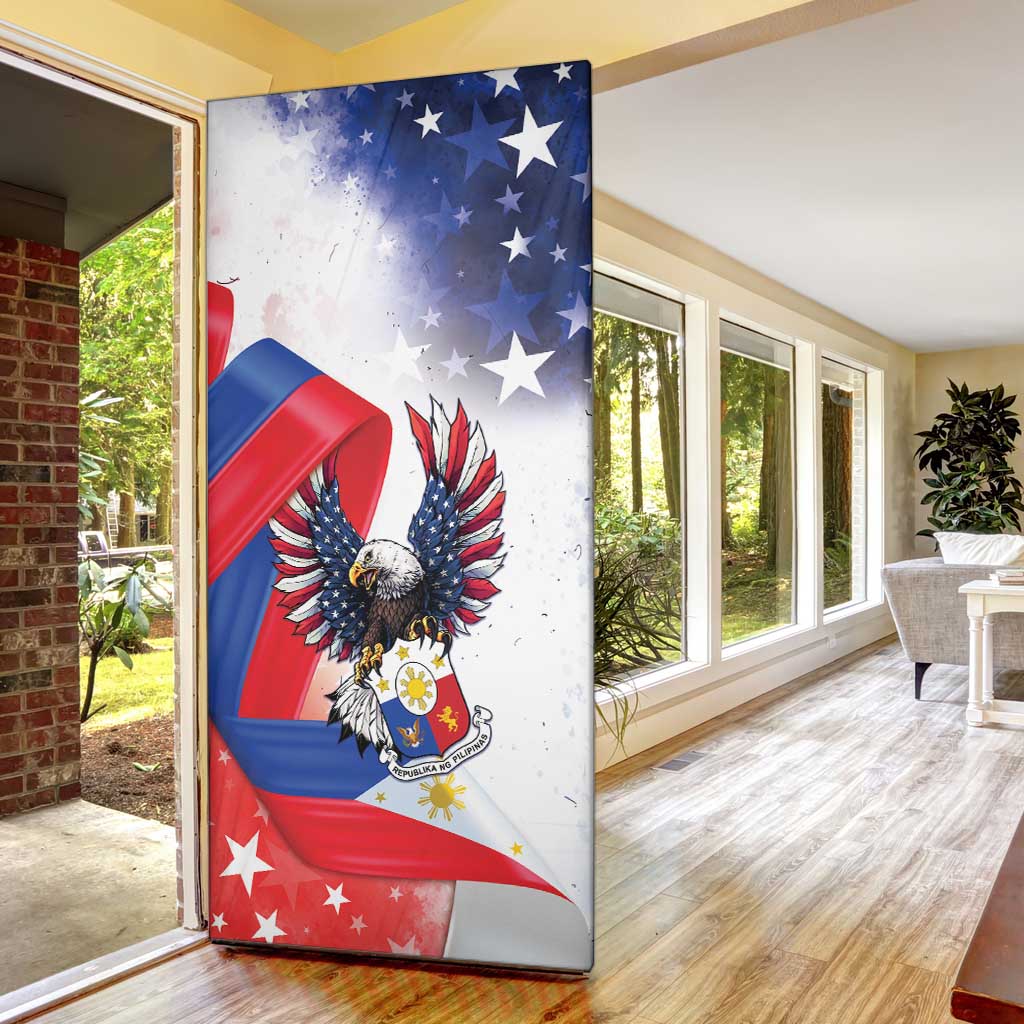 Filipino American History Month Door Cover Philippines Proud Of My Roots - Wonder Print Shop
