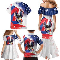 Filipino American History Month Family Matching Mermaid Dress and Hawaiian Shirt Philippines Proud Of My Roots - Wonder Print Shop