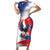 Filipino American History Month Family Matching Short Sleeve Bodycon Dress and Hawaiian Shirt Philippines Proud Of My Roots - Wonder Print Shop
