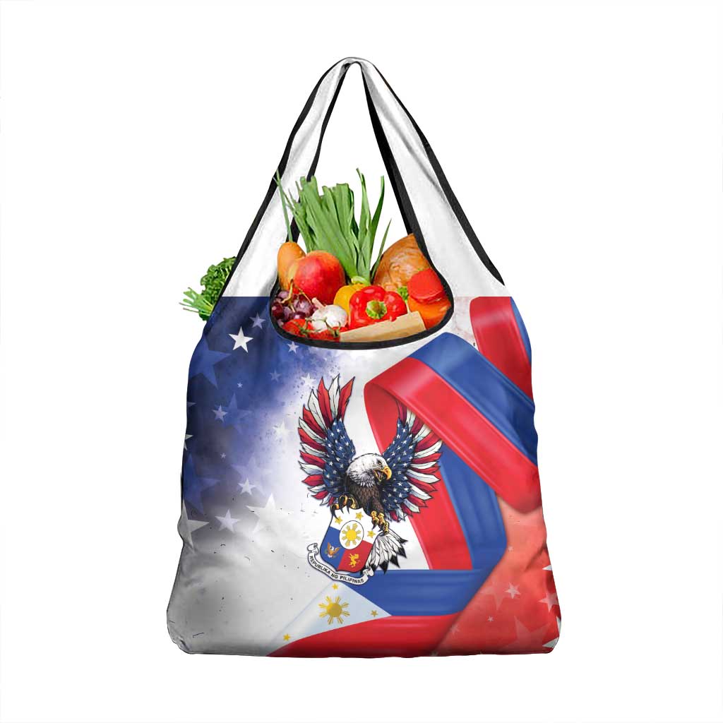 Filipino American History Month Grocery Bag Philippines Proud Of My Roots - Wonder Print Shop