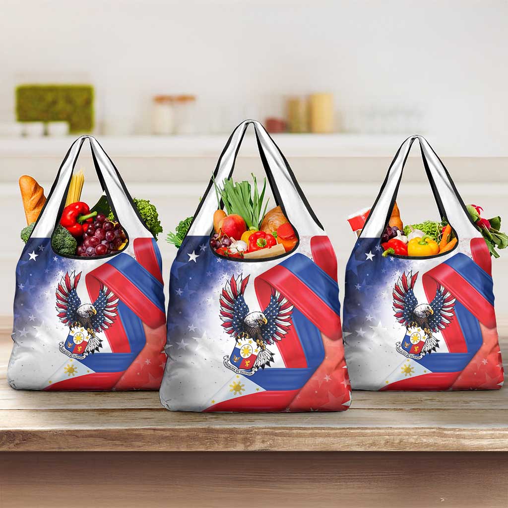 Filipino American History Month Grocery Bag Philippines Proud Of My Roots - Wonder Print Shop