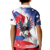 Filipino American History Month Kid Polo Shirt Philippines Proud Of My Roots - Wonder Print Shop