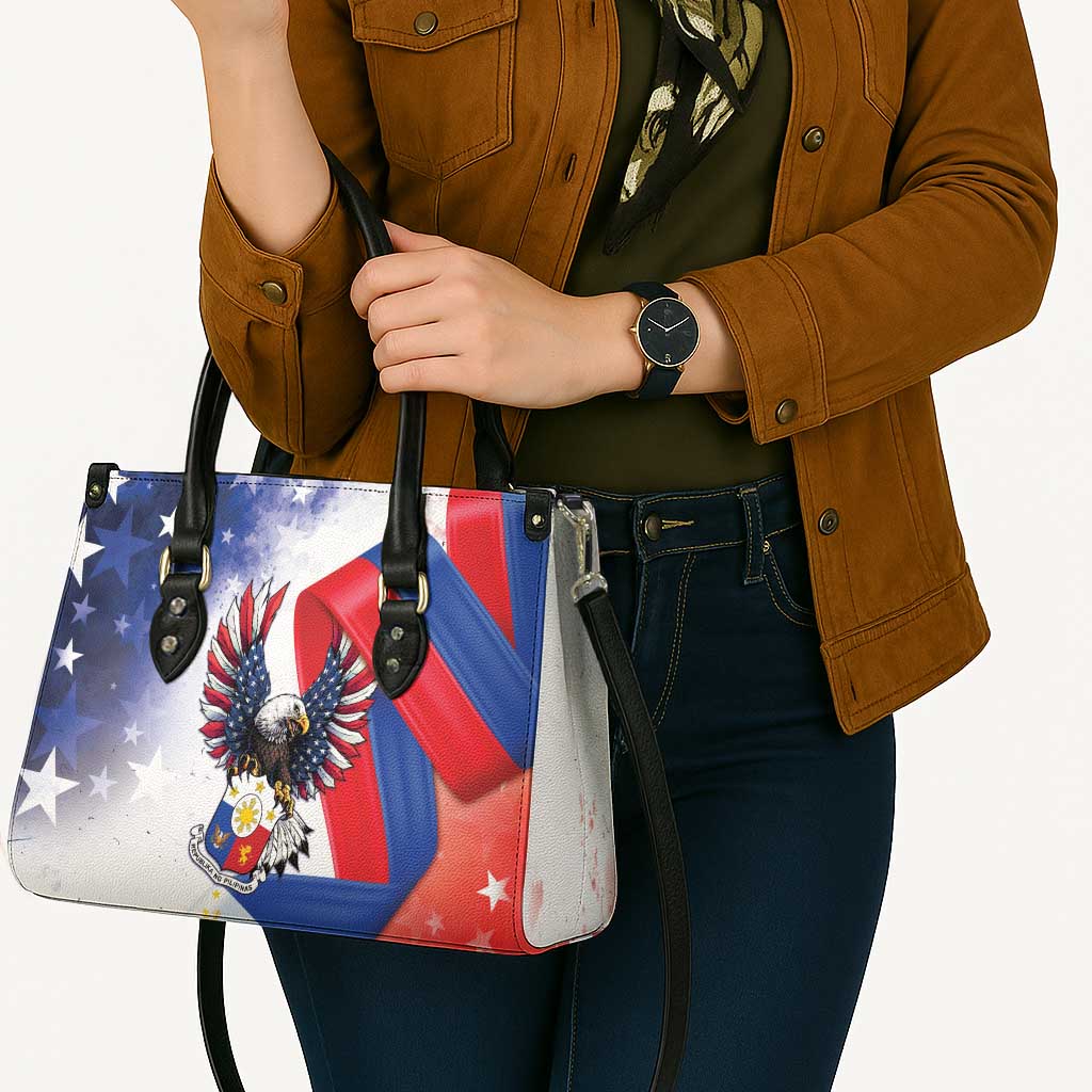 Filipino American History Month Leather Bag Philippines Proud Of My Roots - Wonder Print Shop