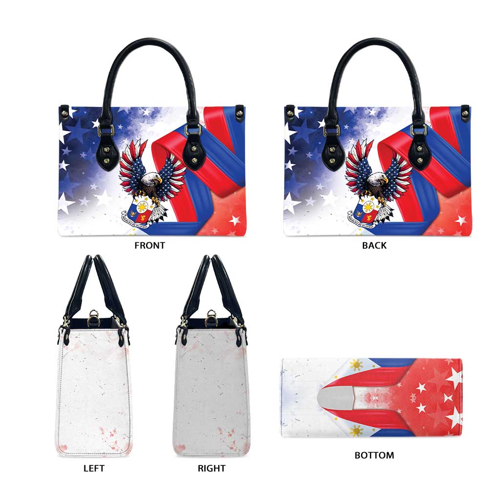 Filipino American History Month Leather Bag Philippines Proud Of My Roots - Wonder Print Shop
