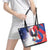 Filipino American History Month Leather Tote Bag Philippines Proud Of My Roots - Wonder Print Shop