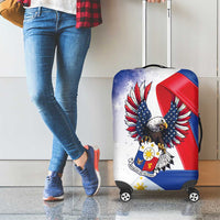 Filipino American History Month Luggage Cover Philippines Proud Of My Roots - Wonder Print Shop