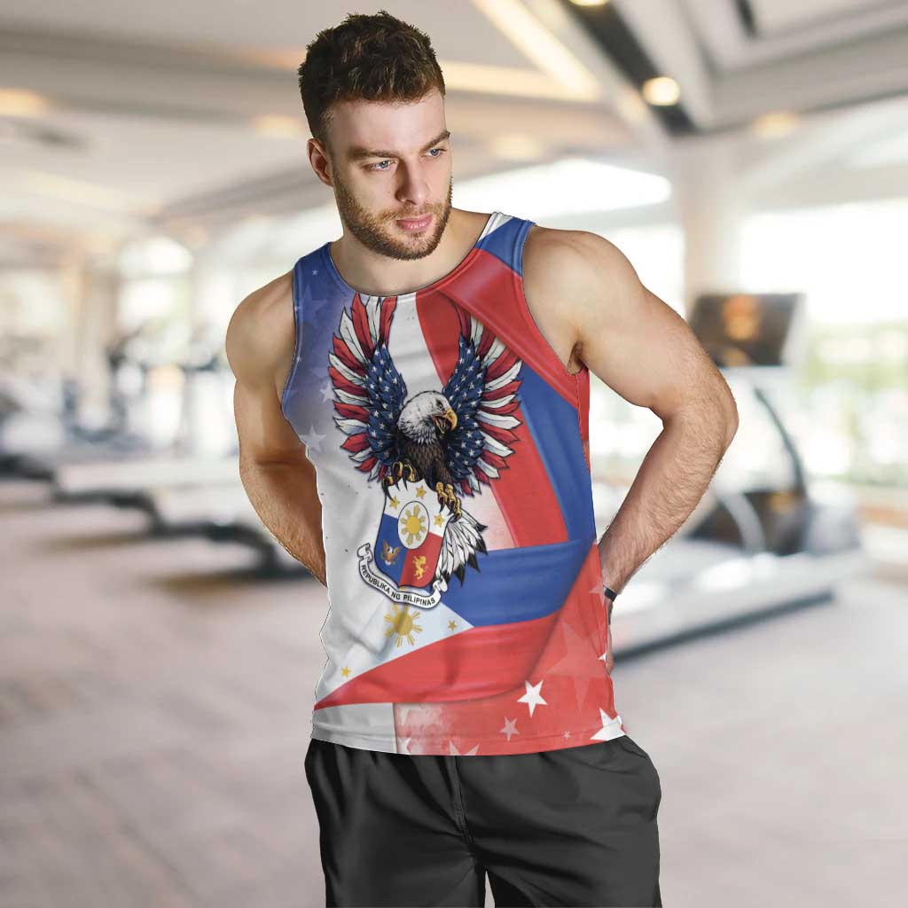 Filipino American History Month Men Tank Top Philippines Proud Of My Roots - Wonder Print Shop