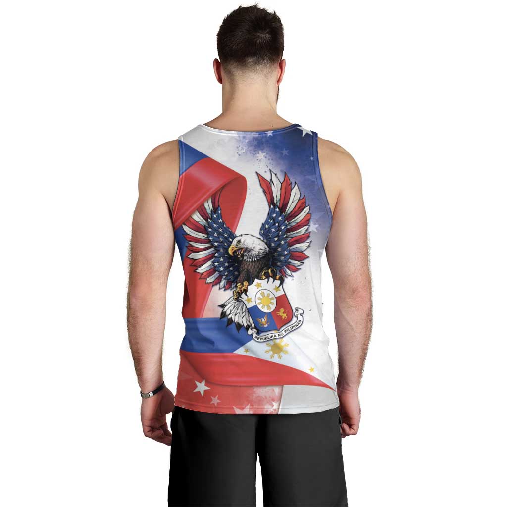 Filipino American History Month Men Tank Top Philippines Proud Of My Roots - Wonder Print Shop