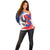 Filipino American History Month Off Shoulder Sweater Philippines Proud Of My Roots - Wonder Print Shop