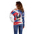 Filipino American History Month Off Shoulder Sweater Philippines Proud Of My Roots - Wonder Print Shop