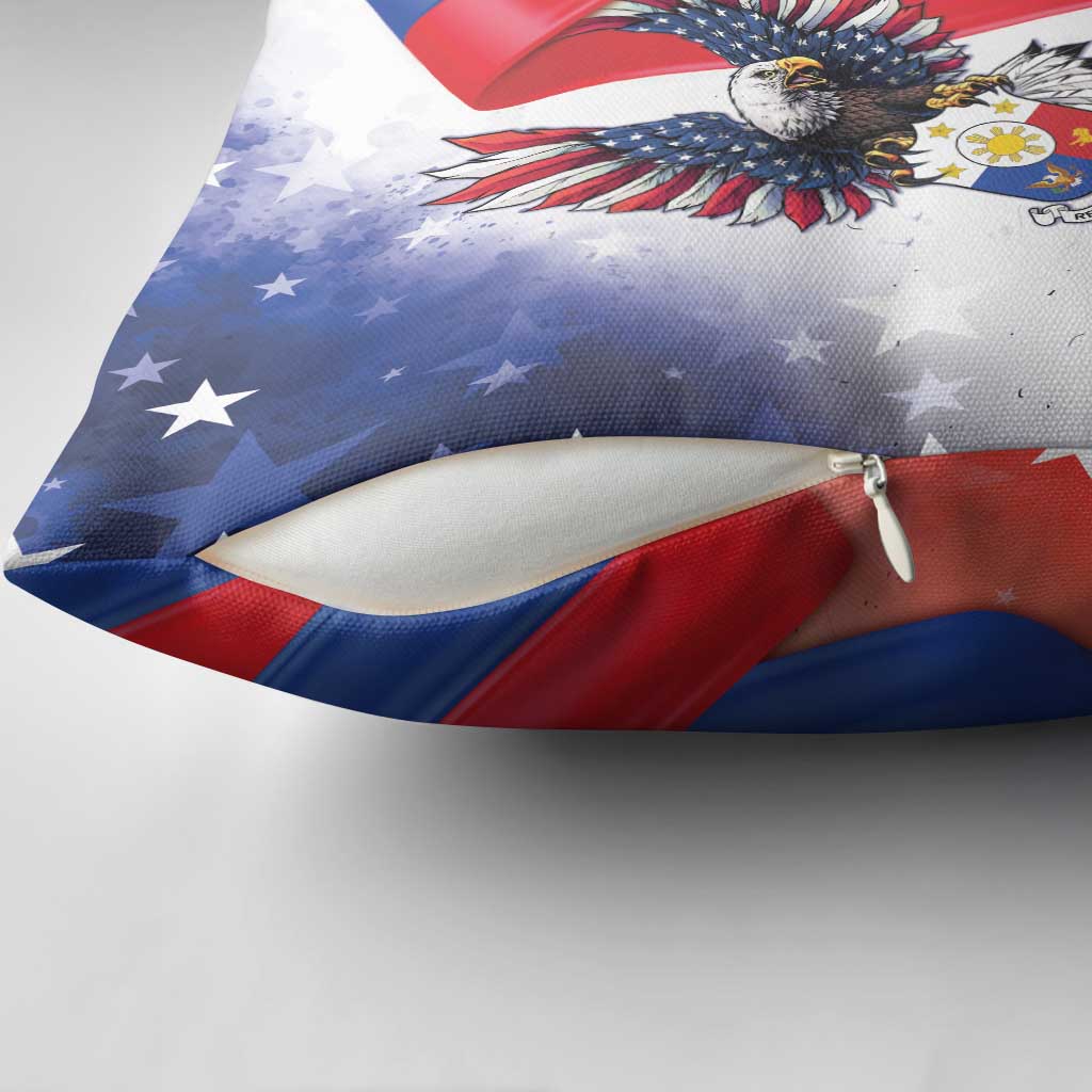 Filipino American History Month Pillow Cover Philippines Proud Of My Roots - Wonder Print Shop