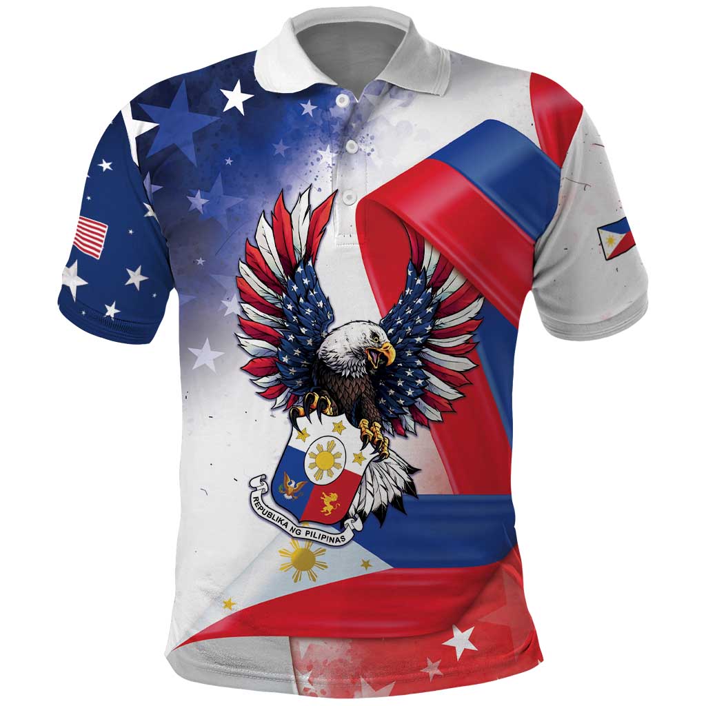 Filipino American History Month Polo Shirt Philippines Proud Of My Roots - Wonder Print Shop
