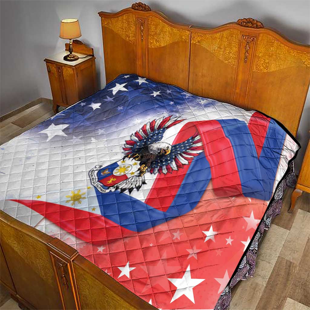 Filipino American History Month Quilt Philippines Proud Of My Roots - Wonder Print Shop
