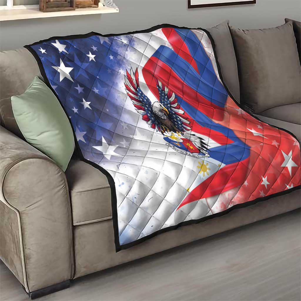 Filipino American History Month Quilt Philippines Proud Of My Roots - Wonder Print Shop
