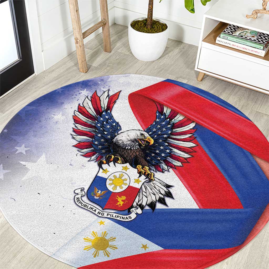 Filipino American History Month Round Carpet Philippines Proud Of My Roots - Wonder Print Shop