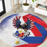 Filipino American History Month Round Carpet Philippines Proud Of My Roots - Wonder Print Shop