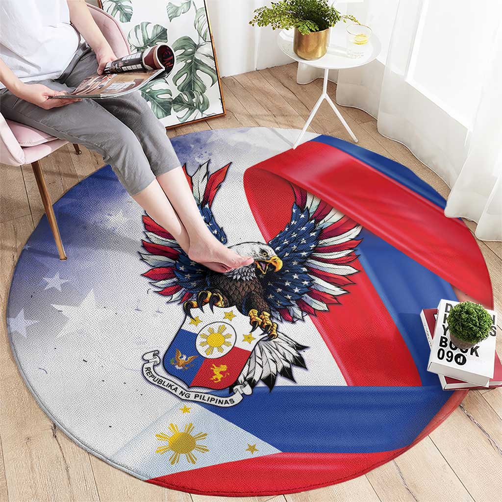 Filipino American History Month Round Carpet Philippines Proud Of My Roots - Wonder Print Shop