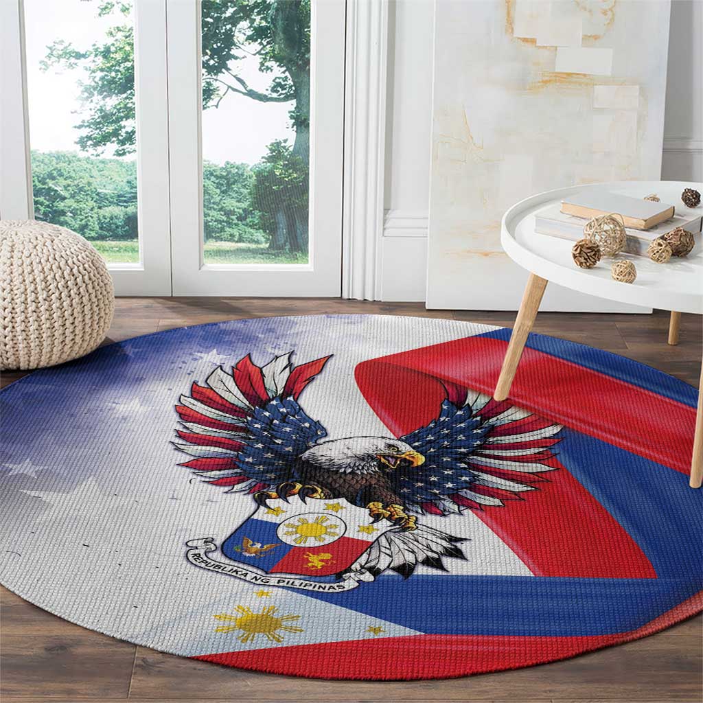 Filipino American History Month Round Carpet Philippines Proud Of My Roots - Wonder Print Shop