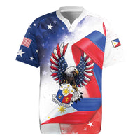 Filipino American History Month Rugby Jersey Philippines Proud Of My Roots - Wonder Print Shop