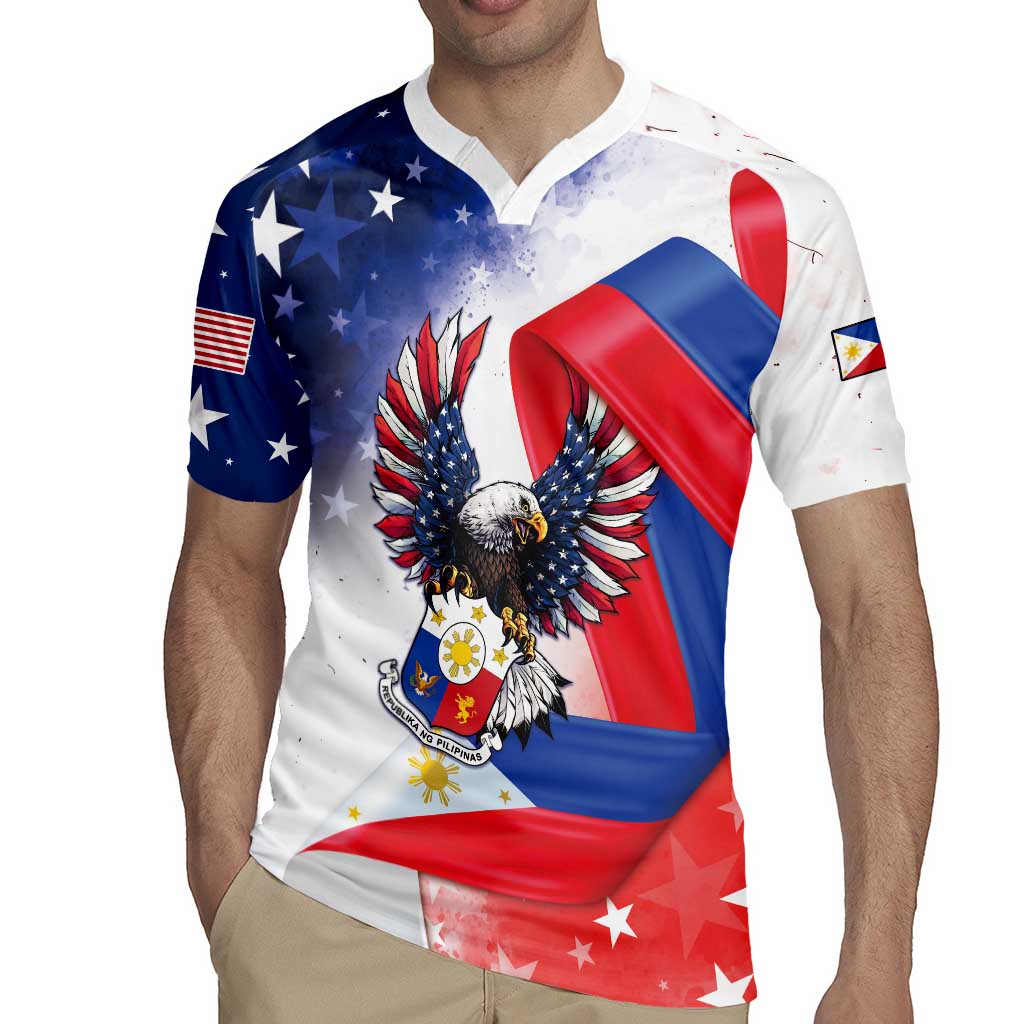 Filipino American History Month Rugby Jersey Philippines Proud Of My Roots - Wonder Print Shop