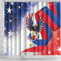 Filipino American History Month Shower Curtain Philippines Proud Of My Roots - Wonder Print Shop