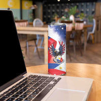 Filipino American History Month Skinny Tumbler Philippines Proud Of My Roots - Wonder Print Shop