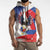 Filipino American History Month Sleeveless Zip Hoodie Philippines Proud Of My Roots - Wonder Print Shop