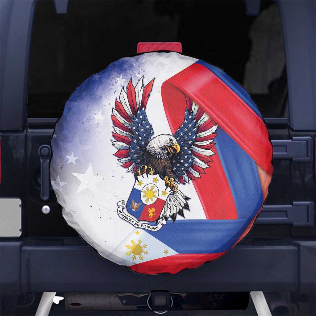 Filipino American History Month Spare Tire Cover Philippines Proud Of My Roots - Wonder Print Shop