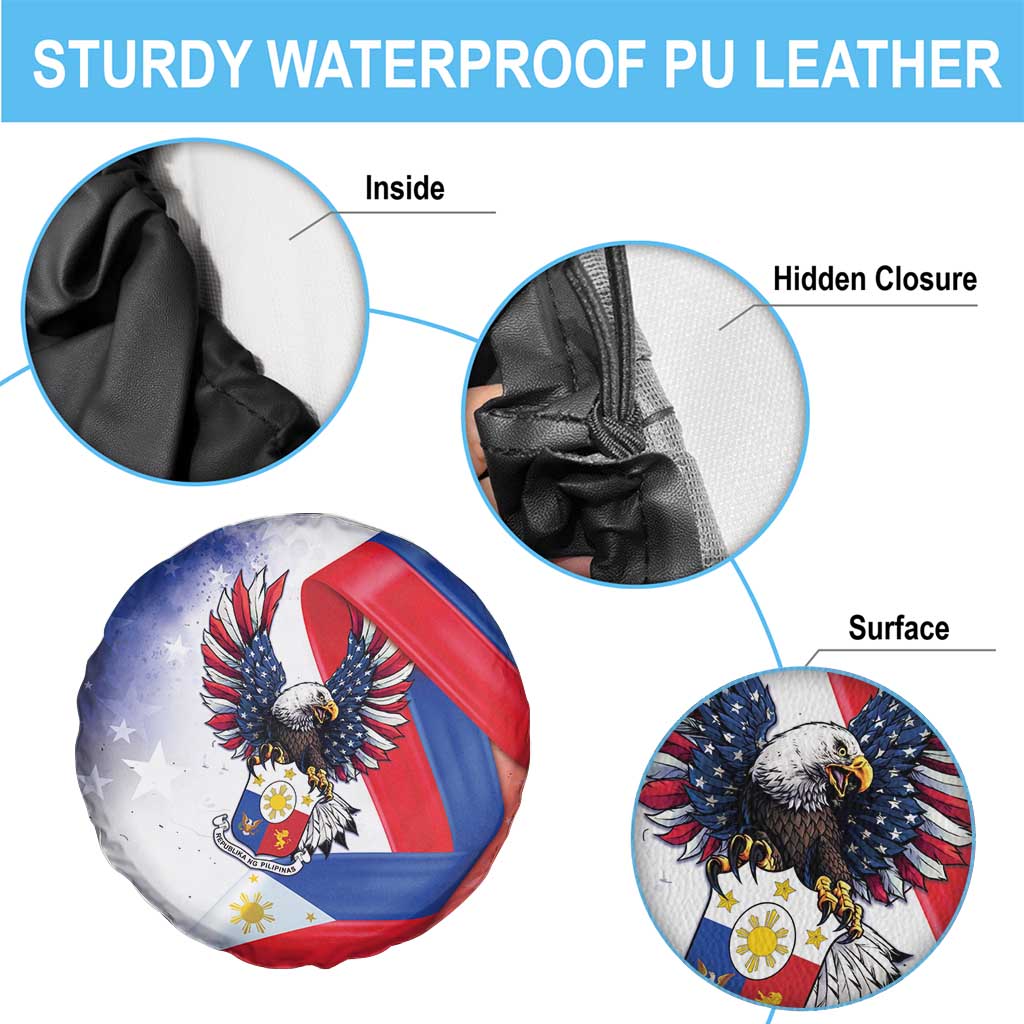 Filipino American History Month Spare Tire Cover Philippines Proud Of My Roots - Wonder Print Shop