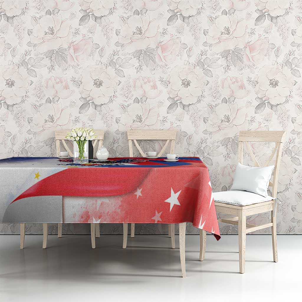 Filipino American History Month Tablecloth Philippines Proud Of My Roots - Wonder Print Shop